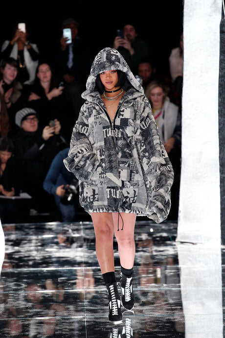 Rihanna debuts her 'genderless' gothic designs at Fenty x Puma