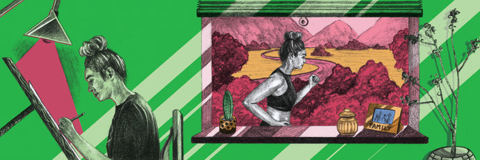 Drawn to Exercise: An Illustrator's Journey Into Fitness